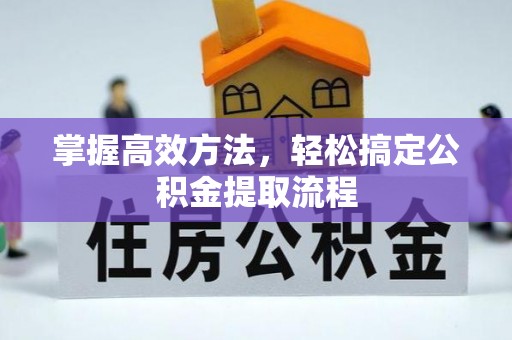 葫芦岛掌握高效方法，轻松搞定公积金提取流程